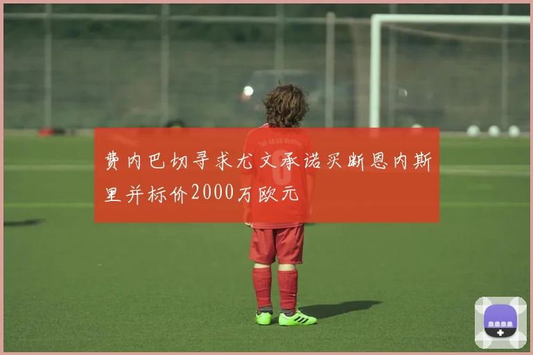 费内巴切寻求尤文承诺买断恩内斯里并标价2000万欧元